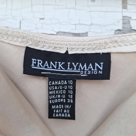 Frank Lyman camisole cami top size 10 Coquette - Picture 4 of 4